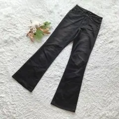 ✨良品✨ (38/M) フレアパンツ デニム ブーツカット ジーンズ ストレッチ