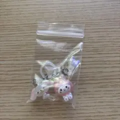 サンリオキャラクターズ ゆるっとめじるしアクセサリー／しろうさ、マイメロディ