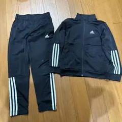 adidas ジャージ 黒 3本ライン