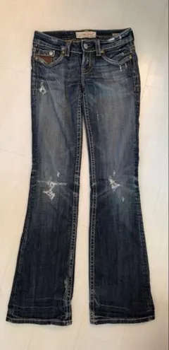 美品　【MEK DENIM フレアデニム W26】 26/34