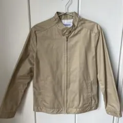 【USED】 Do Family ベージュ ジャンパー スタンドカラー