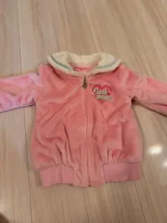 Earth Magic フリースジャケット 110cm ピンク