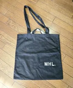 美品✨MHL. マーガレットハウエル コットン2way ロゴトートバッグ 