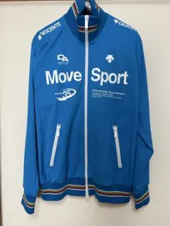 DESCENTE Move Sport ジャージ ジャケット 青