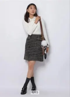 ☆新品未使用タグ付き☆ジャスグリッティー チェーントリム ミニスカート Sサイズ