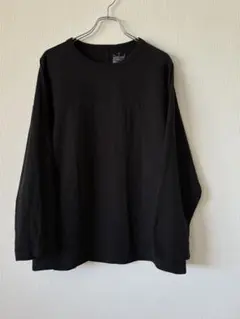 無印良品　フットボール　Tシャツ ブラック　XLのサムネイル
