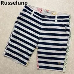 ラッセルノ★薄手ストレッチ★ルチャマスク★ハーフパンツ 【メンズ サイズ4（M】のサムネイル