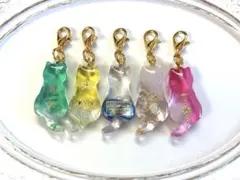 猫チャーム セット