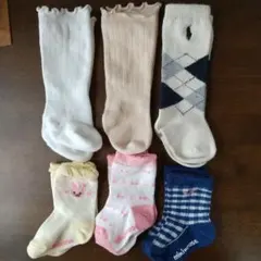 ベビー靴下セット 5足（ミキハウス3足）
