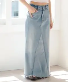 24年 JOINT WORKS ジョイントワークス デニムロングフレアスカート