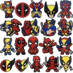 デッドプール ジビッツ クロックス シューズアクセサリー 19個セット
