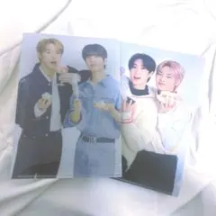 straykids リノ スンミン ハン アイエンクリアファイル 2枚セット