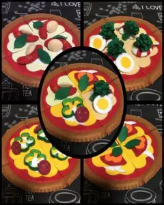 フェルト カットピザセット オマケ付き