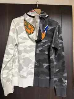 A BATHING APE シャークパーカー フルジップ