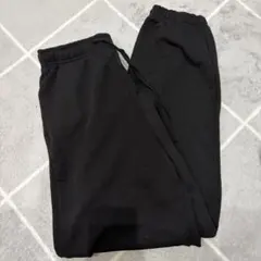 GU スウェットジョガーパンツ ブラック S