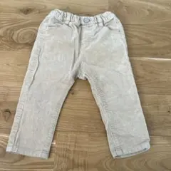 コーデュロイパンツ 90cm ベージュ