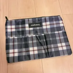 未使用 NEWYORKER ニューヨーカー チェック柄 ポーチ