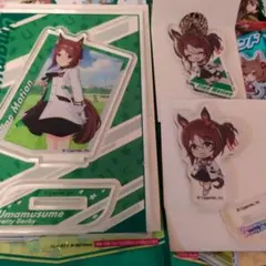 ウマ娘 ファインモーション ビッグアクリルスタンド アクキー DAISO
