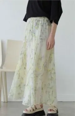 JEANASIS カスレガラヨウリュウフレアスカートのサムネイル