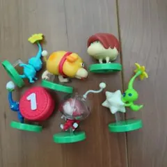 ピクミン　チョコエッグ　氷　オッチン　パンモドキ　青　新人　ヒカリ　６点セット