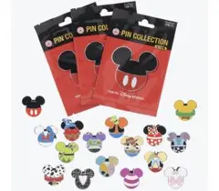 ディズニー　ピンバッジ　ミッキーマウスと仲間たち　プルート　グーフィー　２セットのサムネイル