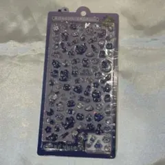 正規品 新品未開封 ボンボンドロップシール ミニ よるねこボンボン ねこ 青 紫