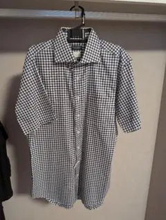 THE SUIT COMPANY 半袖シャツ ギンガムチェック