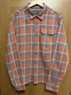 patagonia オーガニックコットン チェックシャツ S