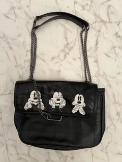 【ほぼ未使用】ZARA ミッキーマウス　2way ショルダーバッグ