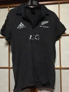 アディダス adidas ポロシャツ　all Blacks sサイズ
