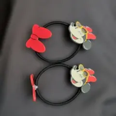 ディズニー ミニー ヘアゴム 2個セットのサムネイル