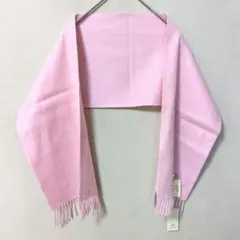 【新品タグ付】 カシミヤ100% ピンク ストール マフラー