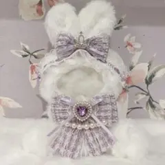 おすわりぬい服10cm〜12cmうさ耳のサムネイル