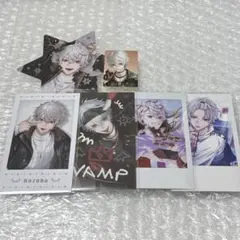 葛葉 チェキ風カード ステッカー 特典 6点セット