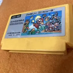 任天堂スーパーマリオブラザーズ HVC-SM 1985年製 ファミコンカセット
