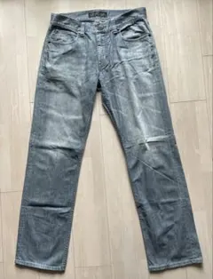 BACK NUMBER BLACK LABEL デニム 鬼ヒゲ ダメージ 34 - メルカリ