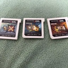 モンスターハンターX/4G/4 セット