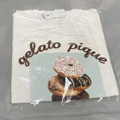 新品　タグ付き　ジェラートピケ　ドーナツワンポイントロンT 長袖　ルームウェア