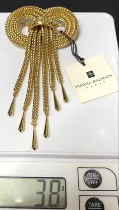 未*来様 在庫訳あり品！BALMAIN PARIS⭐︎リボンブローチ　ヴィンテーのサムネイル