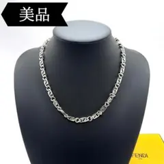 ◇フェンディ◇FFロゴ/チェーン/ネックレス/シルバー/Fendi