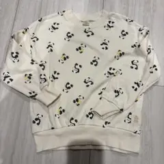 futafuta♡パンダ トレーナー 裏起毛 130