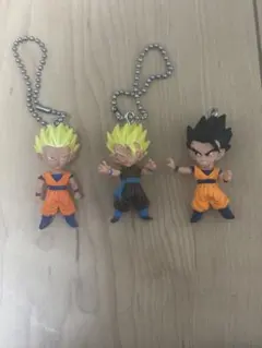ドラゴンボール 孫悟飯 フィギュア キーホルダー 3種セット