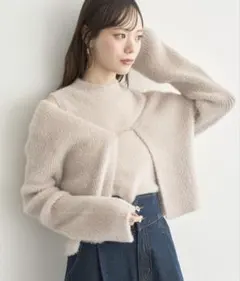 earth music&ecology ニットアンサンブル