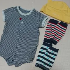 赤ちゃんの城ロンパース《70》