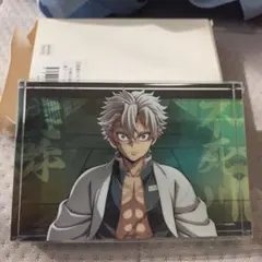 鬼滅の刃 柱イベント開幕企画 二層 アクリルブロック 不死川実弥 柱稽古編