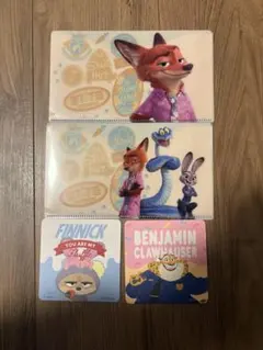 ズートピアセット　ズートピアカフェ　ジュディ、ニック