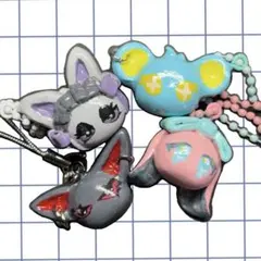 ハンドメイドキーホルダー/4個セット