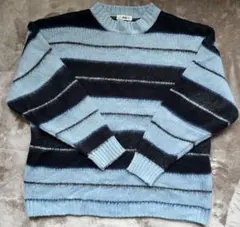WEGO ボーダーニットセーター Mサイズ