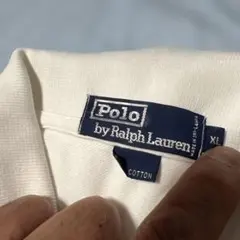 Polo by Ralph Lauren ホワイトポロシャツ XL