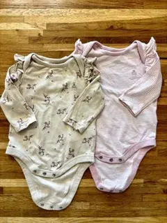 baby GAPロンパース2点セット3-6ヶ月　ギャップベビー60サイズ